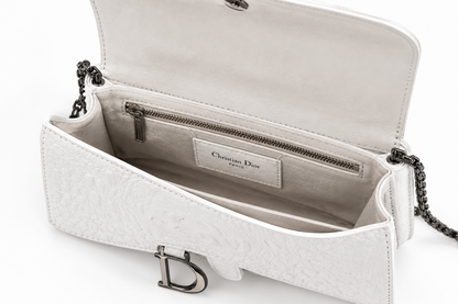 Bolso Valentina — Efecto Cocodrilo con Detalles de Lentejuelas