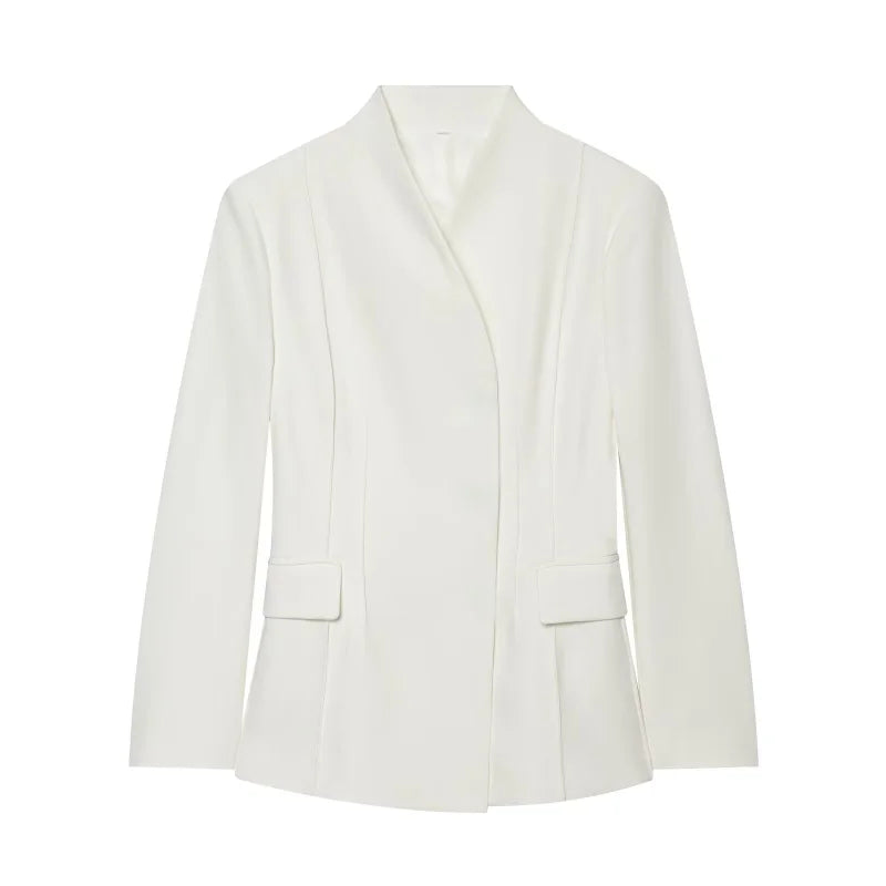 Conjunto Valentina — Blazer de Corte Tridimensional y Pantalón Casual