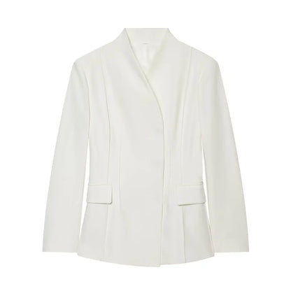Conjunto Valentina — Blazer de Corte Tridimensional y Pantalón Casual