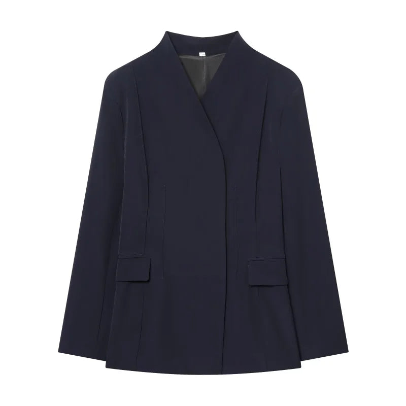 Conjunto Valentina — Blazer de Corte Tridimensional y Pantalón Casual