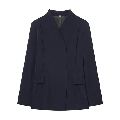 Conjunto Valentina — Blazer de Corte Tridimensional y Pantalón Casual