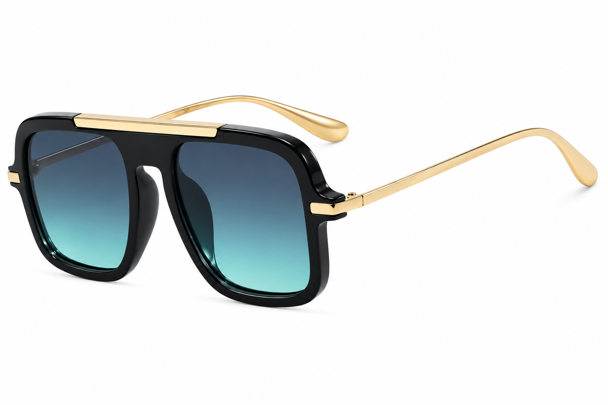 Gafas de Sol Matteo — Estilo Steampunk con Protección UV400