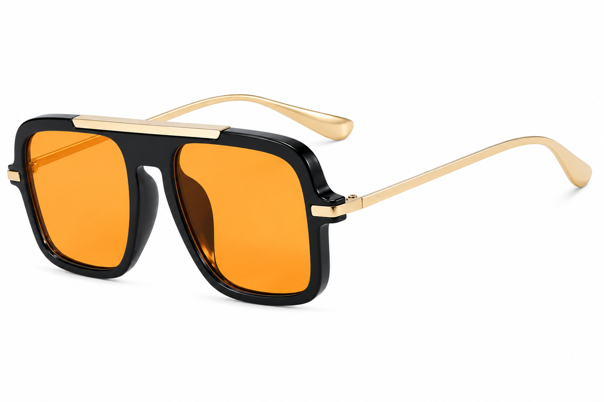 Gafas de Sol Matteo — Estilo Steampunk con Protección UV400