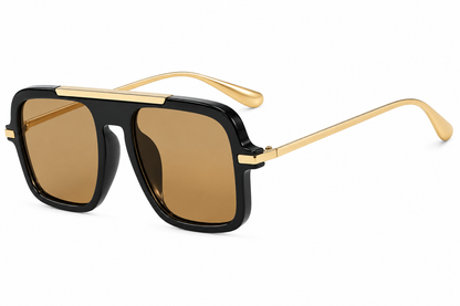 Gafas de Sol Matteo — Estilo Steampunk con Protección UV400