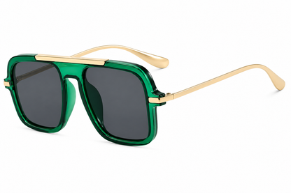 Gafas de Sol Matteo — Estilo Steampunk con Protección UV400