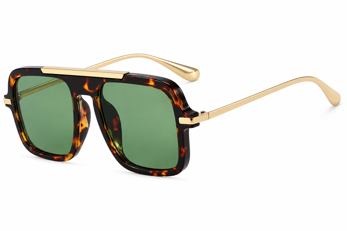 Gafas de Sol Matteo — Estilo Steampunk con Protección UV400